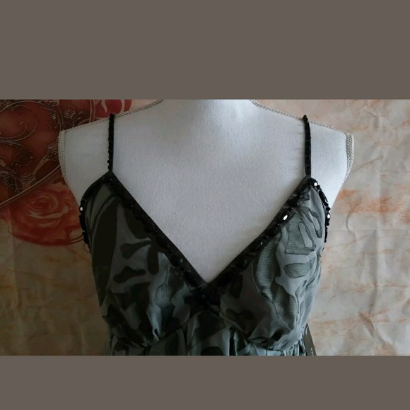 Nicole Miller dress 6 sequined sleeveless New - Picture 2 of 6